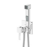 Гигиенический душ со смесителем WesnaArt KRISTAL KRI22-410, хром