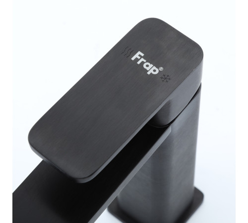 Смеситель для раковины Frap F10202-6, черный