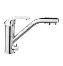 Смеситель для кухни Haiba HB4321, хром