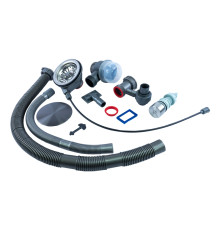 Сифон для кухонной мойки Fmark F-SL-L1166, графит
