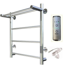 Полотенцесушитель электрический с полочкой (лесенка) Тругор Аспект Пэк сп 1 П 60х50 см
