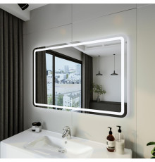 Зеркало Бриклаер Эстель-1 120 с подсветкой LED, сенсор на зеркале