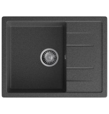 Кухонная мойка GranFest QUADRO 650L, графит