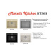 Кухонная мойка Maretti Китчен KT565-BL, черный