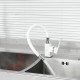 Смеситель для кухни с гибким изливом FRUD R43153, белый