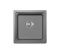 Кухонная мойка Granula 4501U, АЛЮМИНИУМ