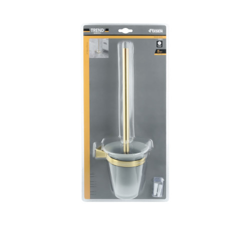Ершик FIXSEN TREND GOLD FX-99013, матовое золото