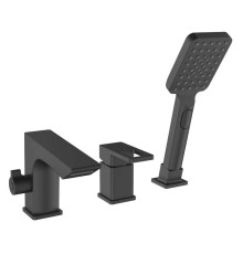 Смеситель на борт ванны ESKO PB 355B/VEL355B, черный
