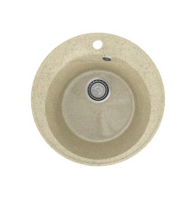Кухонная мойка Practik PR-M-475-002 (без сифона), слоновая кость