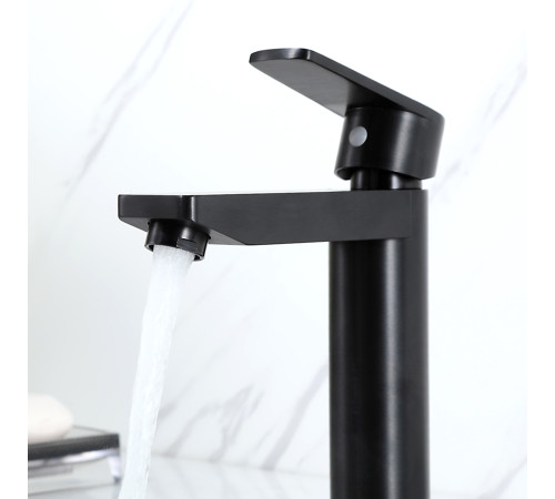 Смеситель для раковины Frap F10201-6, черный
