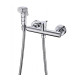 Гигиенический душ со смесителем Bravat D9140CP-RUS, хром