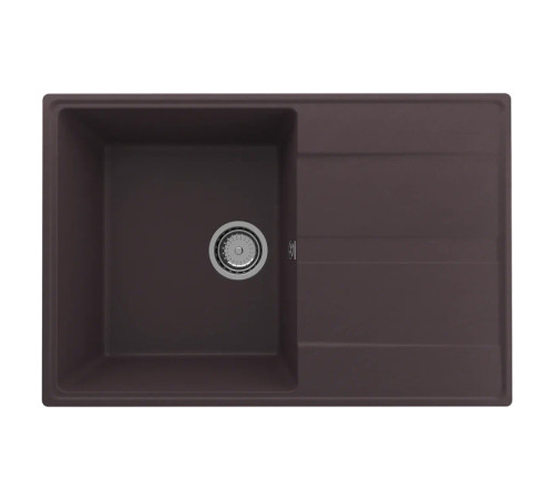 Кухонная мойка Ulgran Quartz Prima 750-06, трюфель