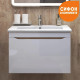 Тумба под раковину подвесная VIGO Грани tp.GRI.OSK.75.1Y дуб золотой, 75 см