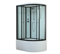 Душевая кабина Timo Standart Black T-6620BL, 120x85x220
