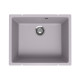 Кухонная мойка Ulgran Quartz Under 500-04, платина