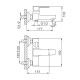 Смеситель для ванны FRAP F3273, хром