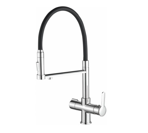Смеситель для кухни Haiba HB76854, хром
