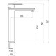 Смеситель для раковины Savol S-600301G, хром