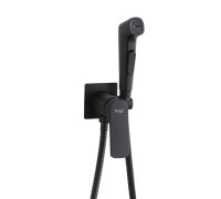 Гигиенический душ со смесителем FRAP F7586-26, черный