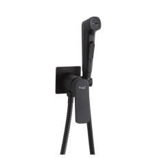 Гигиенический душ со смесителем FRAP F7586-26, черный