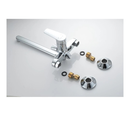 Смеситель для ванны Knotlor KN-13, хром