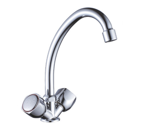 Смеситель для кухни Cron CN4009, хром