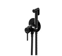 Гигиенический душ со смесителем встраиваемый Knotlor FHS01C1BL, черный