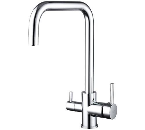 Смеситель для кухни с подключением фильтра FRUD R43054, хром