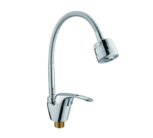 Смеситель для кухни с гибким изливом D-Lin D150409-T, хром