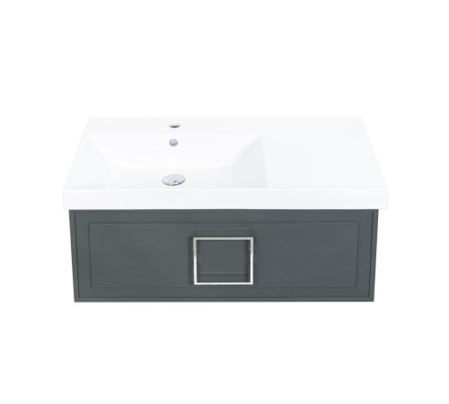 Раковина на тумбу La Fenice Cubo CU.NN.90L, чаша слева