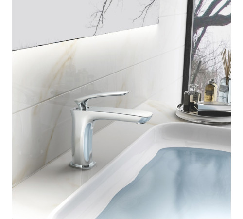 Смеситель для раковины Haiba HB10616, хром