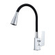 Смеситель для кухни с гибким изливом Prohanss P61.4406, хром