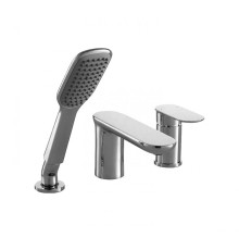 Смеситель на борт ванны Bravat Gina F565104C-2-ENG, хром