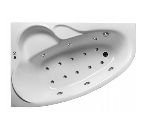 Ванна акриловая левосторонняя Relisan ARIADNA Гл000001415, 145x95