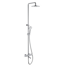 Душевая система с термостатом BRAVAT F6812943CP-A-SW, хром