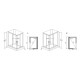 Душевая кабина Timo Lux TL-1504L, 110x85x230