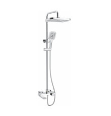 Душевая система с термостатом Rose R1896, хром