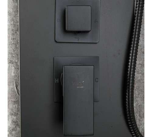 Душевая панель Frap F24005-6, черный