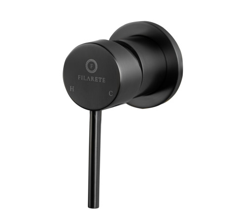 Смеситель для раковины встраиваемый FILARETE Roun FL4020BG, графит