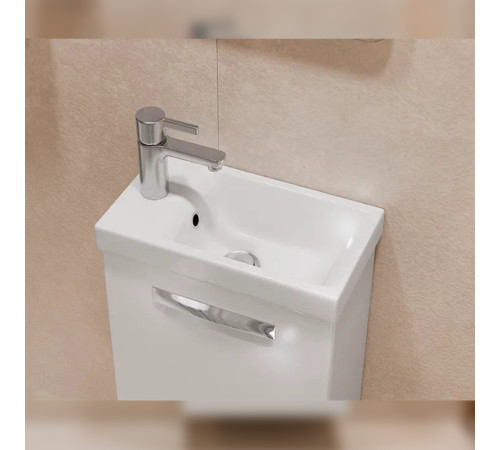 Тумба с раковиной подвесная Velvex Estea tp.EST.MOD.40.1D, 40 см