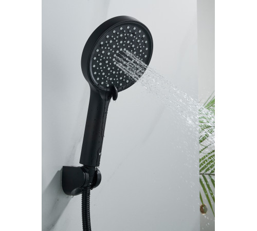Смеситель для ванны Shevanik S4722H, черный