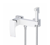 Гигиенический душ со смесителем GAPPO G2007-8, хром/белый