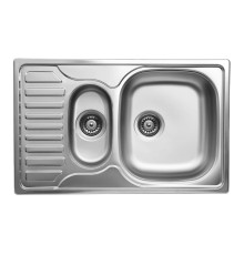 Кухонная мойка UKINOX Комфорт COL780.490 15GT8K 1R, 49*78