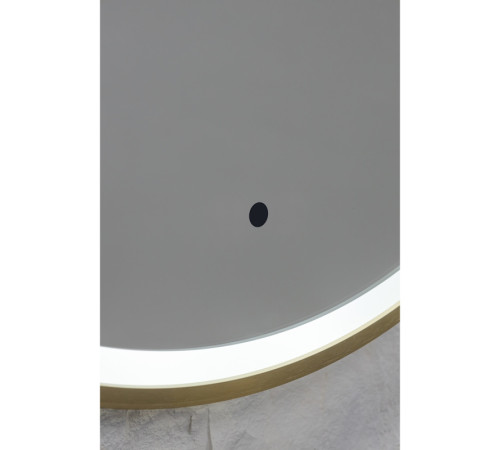 Зеркало Silver Mirrors Делуна/Deluna D800 TX (алюм. профиль, цвет золото, бесконтактный сенсор)