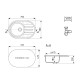 Кухонная мойка Ulgran Quartz Nora 750-08, космос