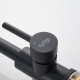 Смеситель для кухни с подключением фильтра воды Raffine F118H, черный