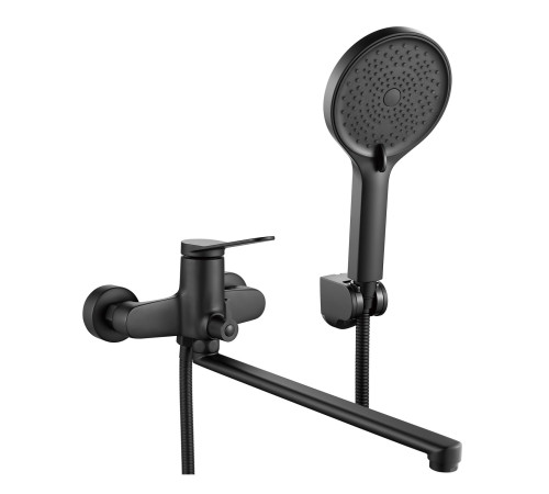 Смеситель для ванны Shevanik S6222H, черный