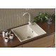 Кухонная мойка Ulgran Quartz Prima 605-02, лен