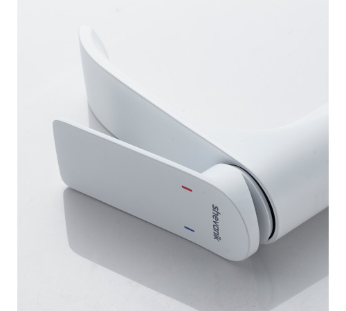 Смеситель для раковины Shevanik S4101C, белый