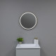 Зеркало Silver Mirrors Делуна/Deluna D600 TX (алюм. профиль, цвет черный, бесконтактный сенсор)